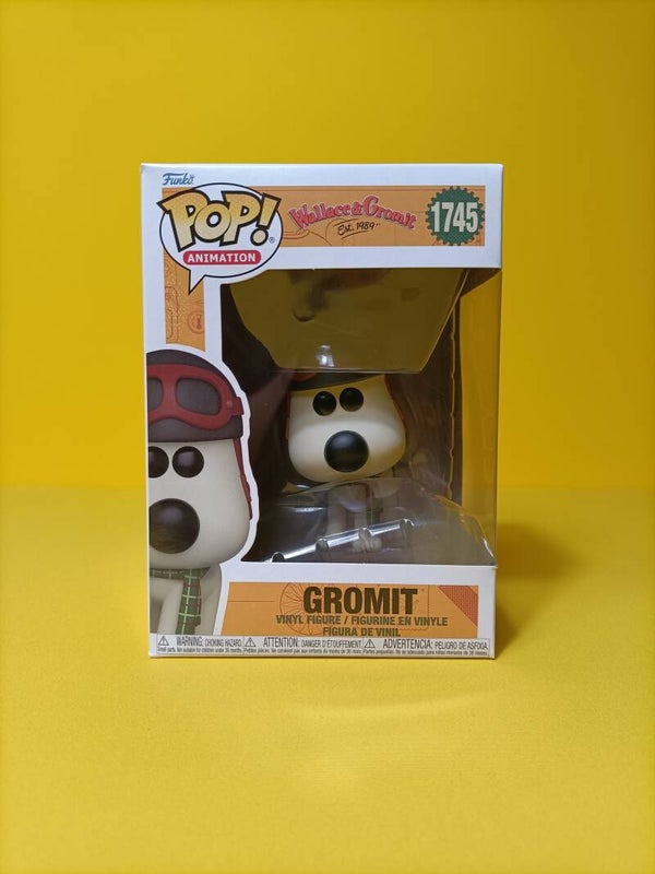 Animation Funko Pop 1745 Gromit - Wallace & Gromit