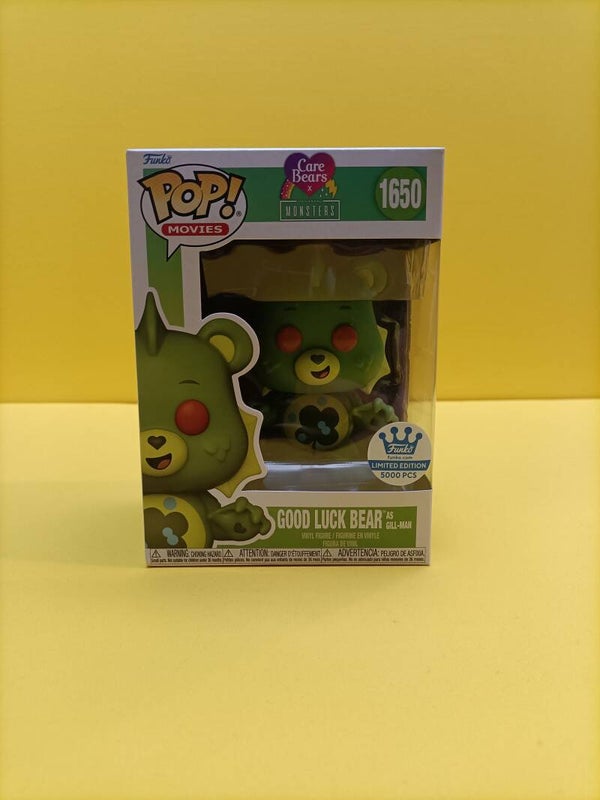 Animation / Movies Funko Pop 1650 Good Luck Bear as Gill-Man (Funko Exclusive) (Limited 5.000 Pieces) - Care Bears X Monsters