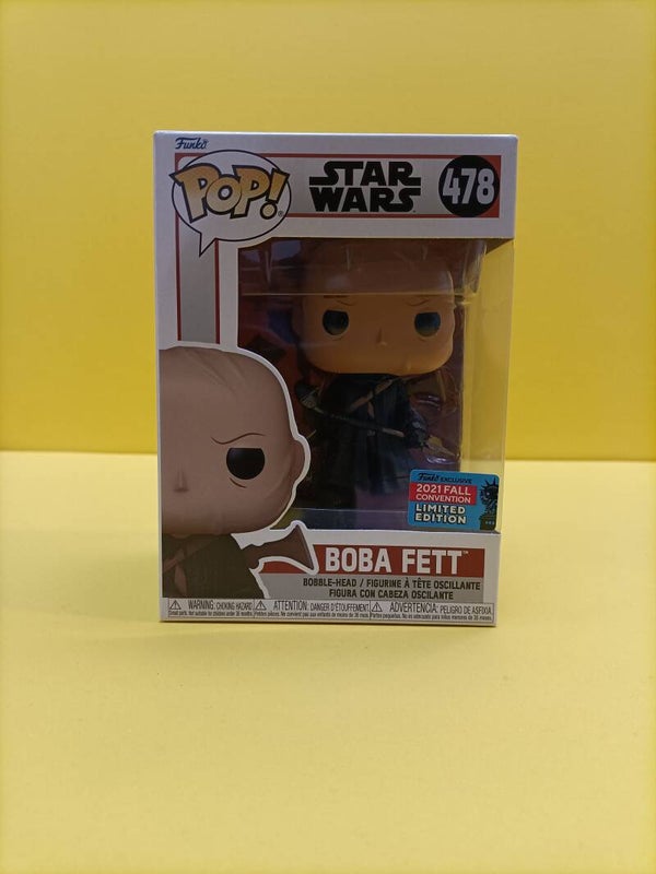 Movies Funko Pop 478 Boba Fett (2021 Fall Convention) - Star Wars The Mandalorian