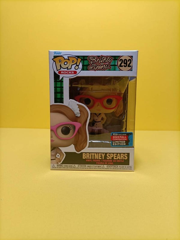 Rocks Funko Pop 292 Britney Spears (Crazy) (2022 Fall Convention) - Britney Spears