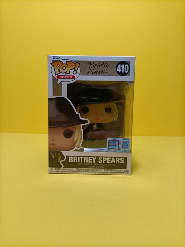Rocks Funko Pop 410 Britney Spears (Me Against the Music) (2024 Fall Convention) - Britney Spears