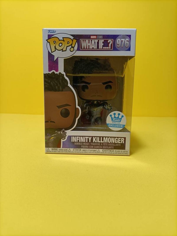 Funko Pop 976 Erik Killmonger (Metallic) (Funko Shop Exclusive) - Marvel What If...