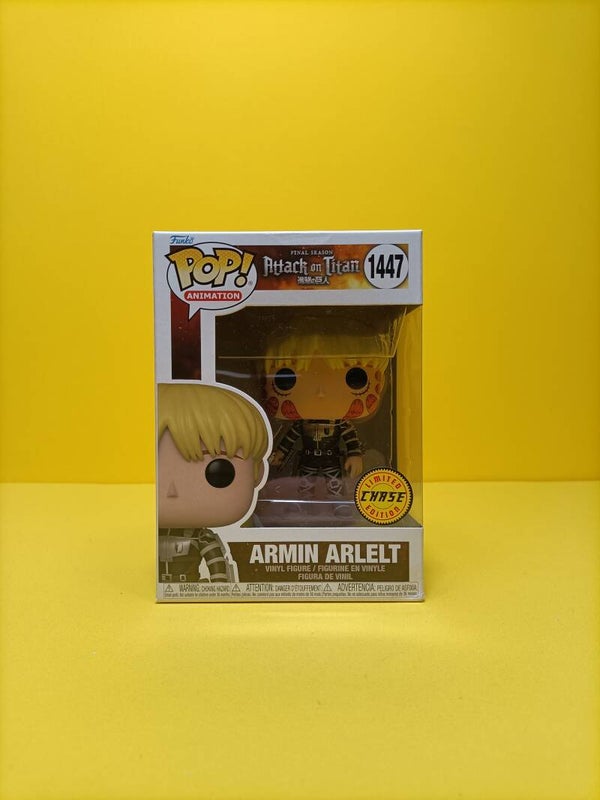 Anime Funko Pop 1447 Armin Arlelt (AP-ODMG) (with Marks) (Chase) - Attack on Titan