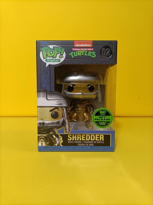 Animation / Television Funko Pop 02 Shredder (NFT Release) (Limited 1467 Pieces) - Teenage Mutant Ninja Turtles