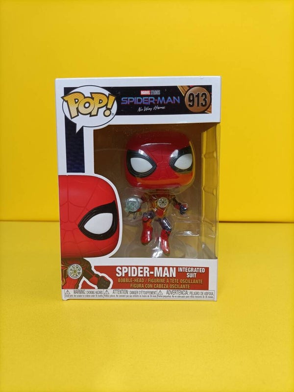 Funko Pop 913 Spider-Man (Integrated Suit) - Marvel Spider-Man No Way Home