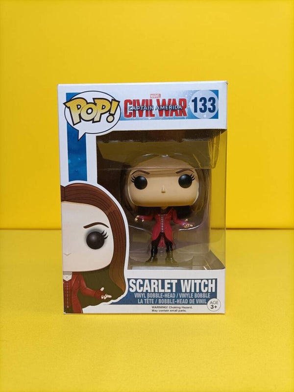 Funko Pop 133 Scarlet Witch - Marvel Captain America Civil War