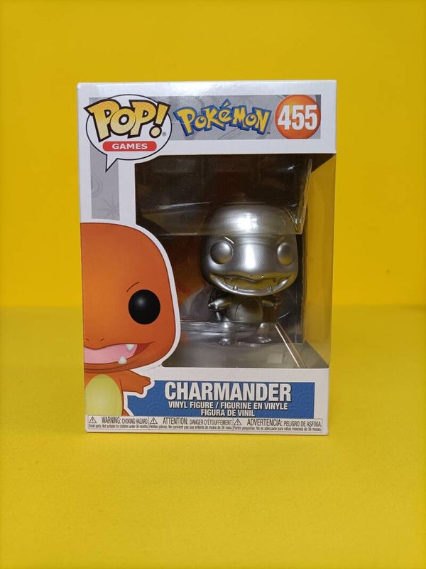 Games Funko Pop 455 Charmander (Silver) - Pokemon