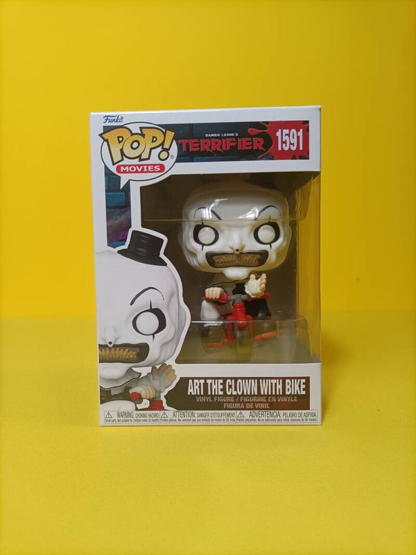 Movies Funko Pop 1591 Art the Clown with Bike - Terrifier