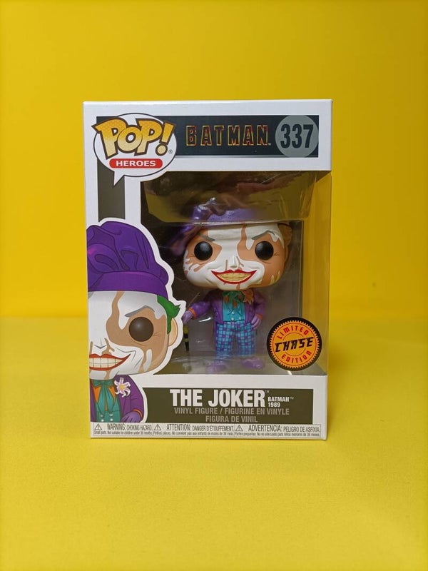 Funko Pop 337 The Joker (Batman 1989) (Chase) - DC Comics Batman