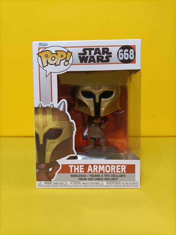 Movies Funko Pop 668 The Armorer - Star Wars The Mandalorian