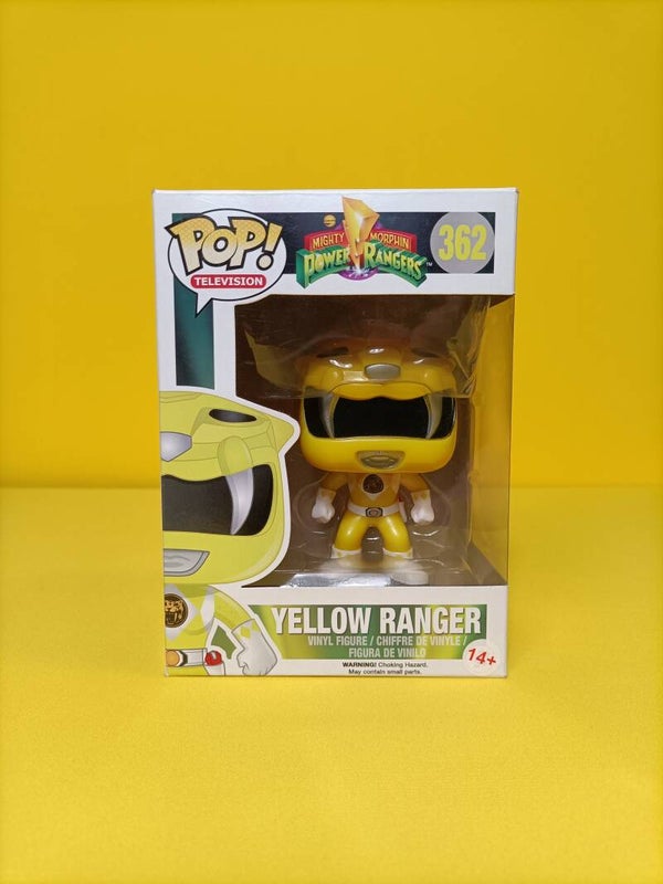 Television Funko Pop 362 Yellow Ranger - Mighty Morphin Power Rangers