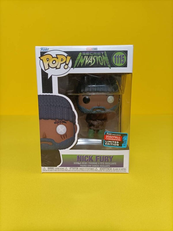 Funko Pop 1115 Nick Fury (2022 Fall Convention) - Marvel Secret Invasion