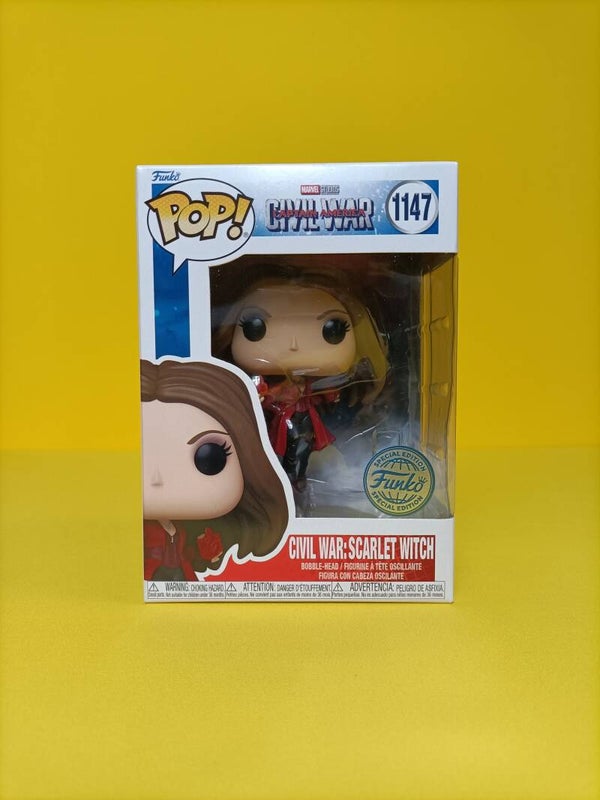 Funko Pop 1147 Civil War: Scarlet Witch (Special Edition - Marvel Captain America