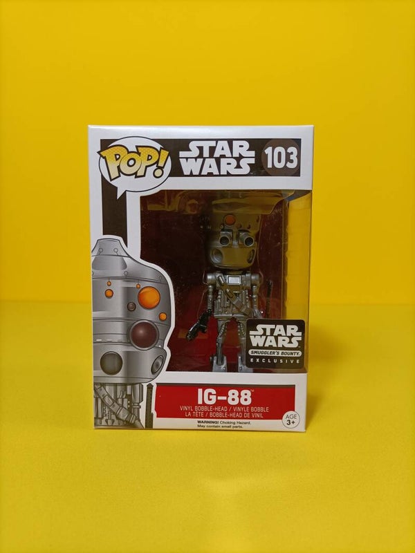 Movies Funko Pop 103 IG-88 (Smuggler's Bounty Exclusive) - Star Wars