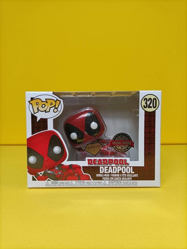 Funko Pop 320 Deadpool (Casual) (Diamond) (Special Edition) - Marvel Deadpool