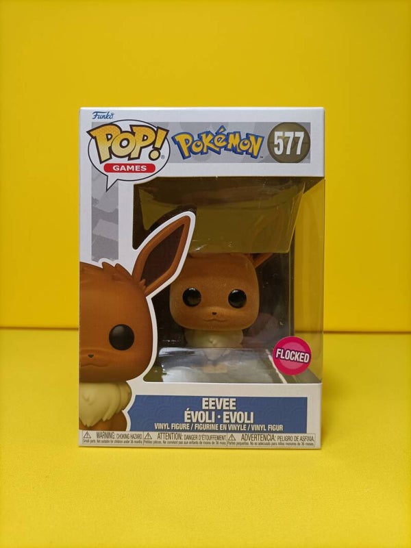 Games Funko Pop 577 Eevee (Flocked) - Pokemon