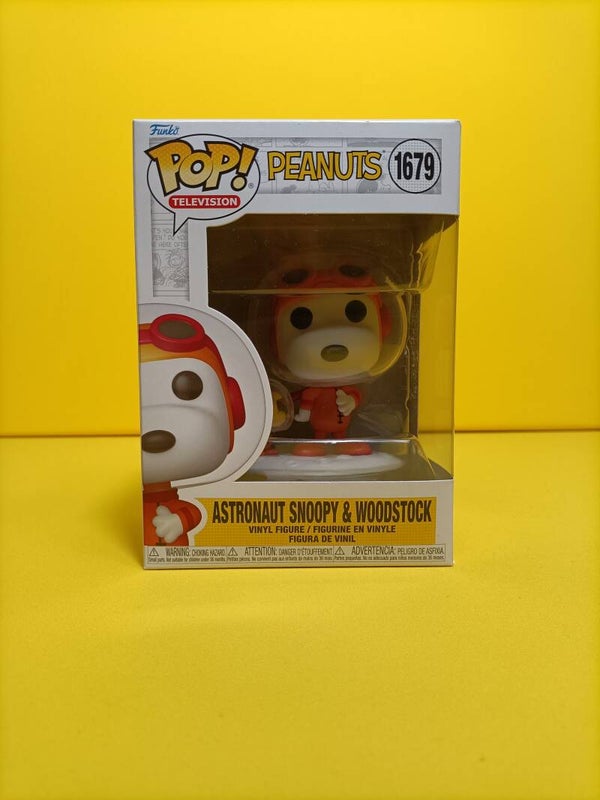 Animation Funko Pop 1679 Astronaut Snoopy & Woodstock - Peanuts