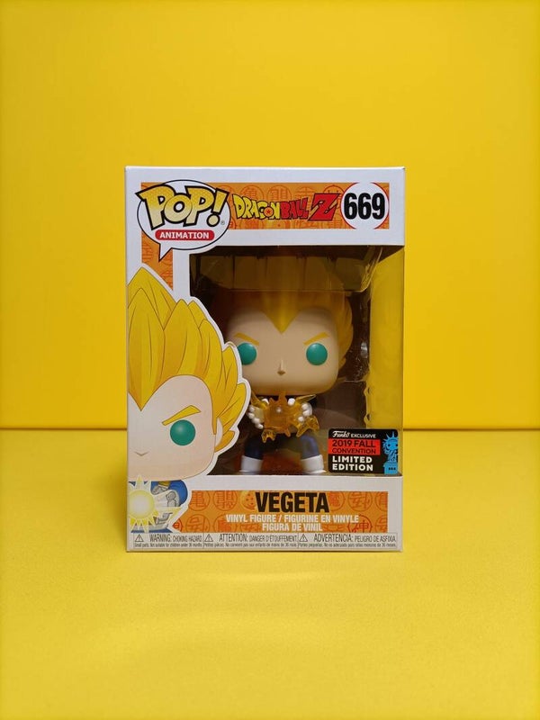 Anime Funko Pop 669 Vegeta (2019 Fall Convention) - Dragonball Z