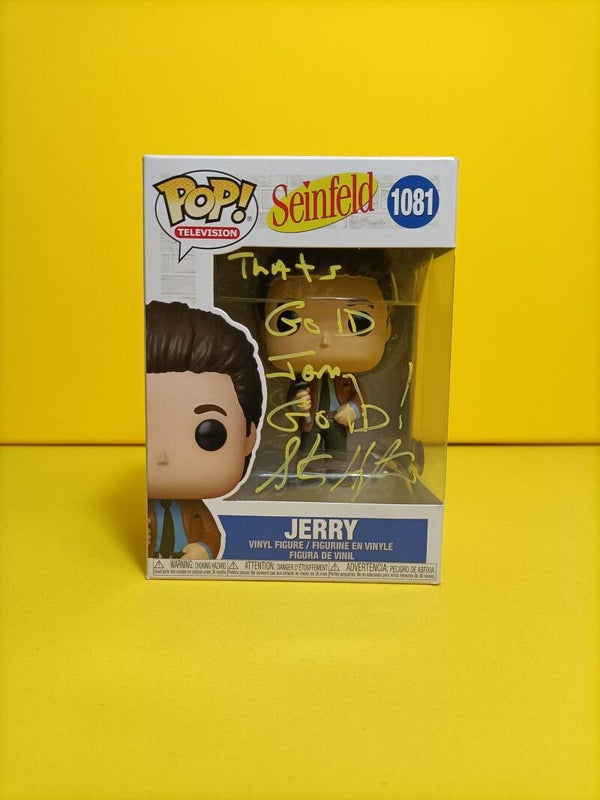 Signed Television Funko Pop 1081 Jerry - Seindfeld
