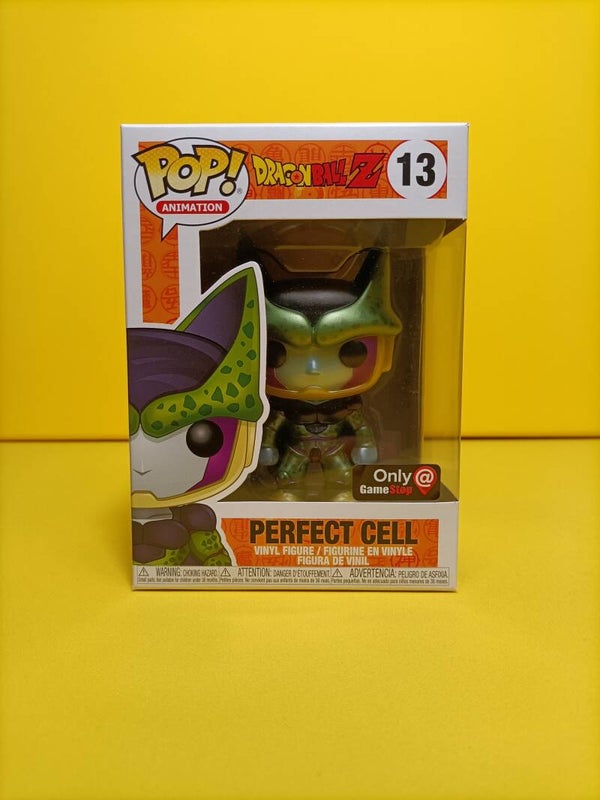 Anime Funko Pop 13 Perfect Cell (Metallic) (Only @ Gamestop) - Dragonball Z