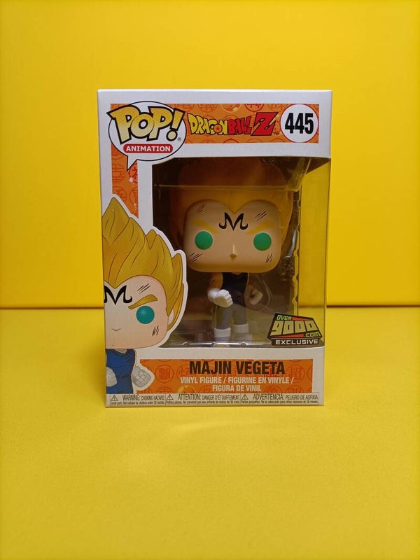 Anime Funko Pop 445 Majoin Vegeta (Over 9000 . com Exclusive) - Dragonball Z