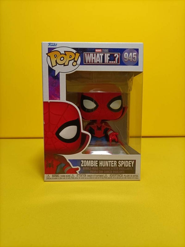 Funko Pop 945 Zombie Hunter Spidey - Marvel Studios What If...