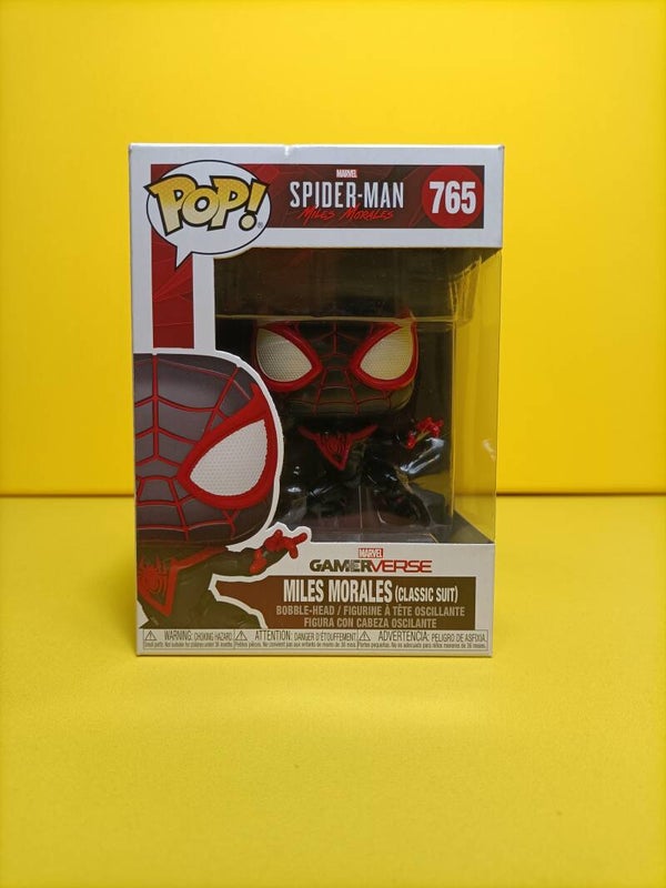 Funko Pop 765 Miles Morales (Classic Suit) - Marvel GamerVerse Spider-Man Miles Morales