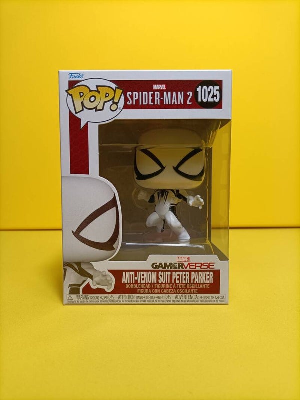 Funko Pop 1025 Anti-Venom Suit Peter Parker - Marvel GamerVerse Spider-Man 2
