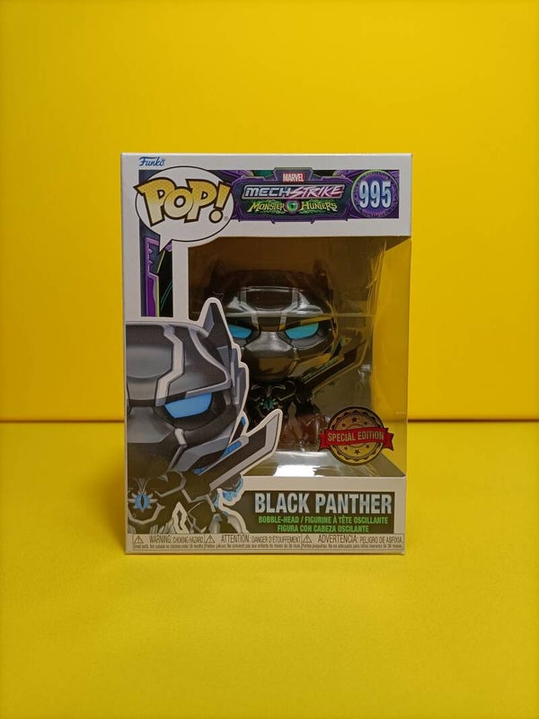 Funko Pop 995 Black Panther (Special Edition) - Marvel MechStrike Monster Hunters