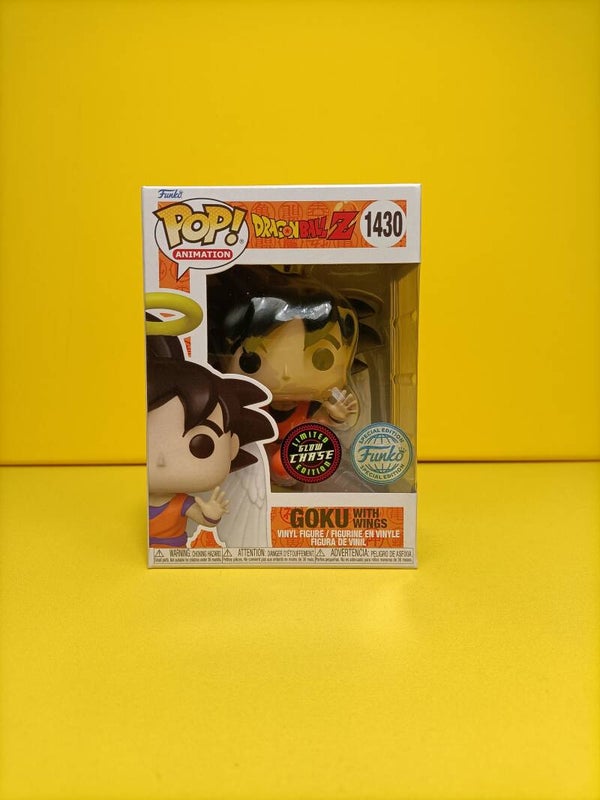 Anime Funko Pop 1430 Goku with Wings (Glows in the Dark) (Chase) (Special Edition) - Dragonball Z
