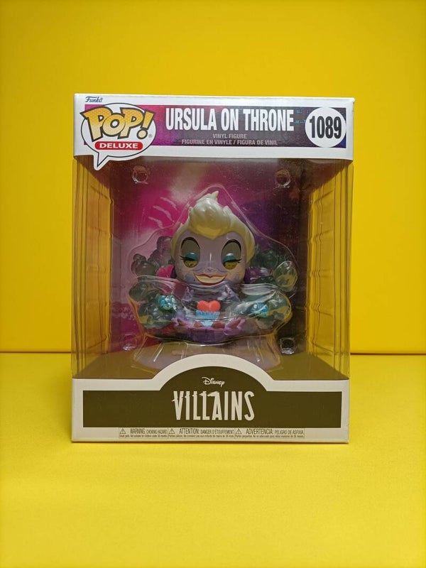 Funko Pop 1089 Ursula on Throne (6 Inch Pop) - Disney Villains