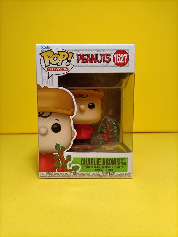 Animation Funko Pop 1627 Charlie Brown with Tree - Peanuts