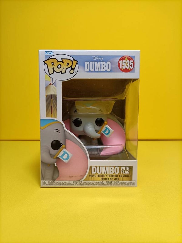 Funko Pop 1535 Dumbo with Flag - Disney Dumbo