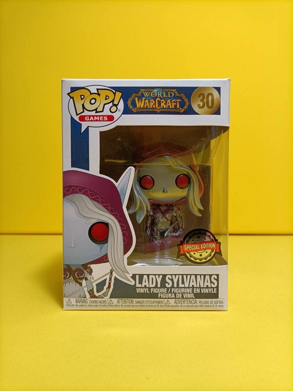 Games Funko Pop 30 Lady Sylvanas (Metallic) (Special Edition) - World of Warcraft