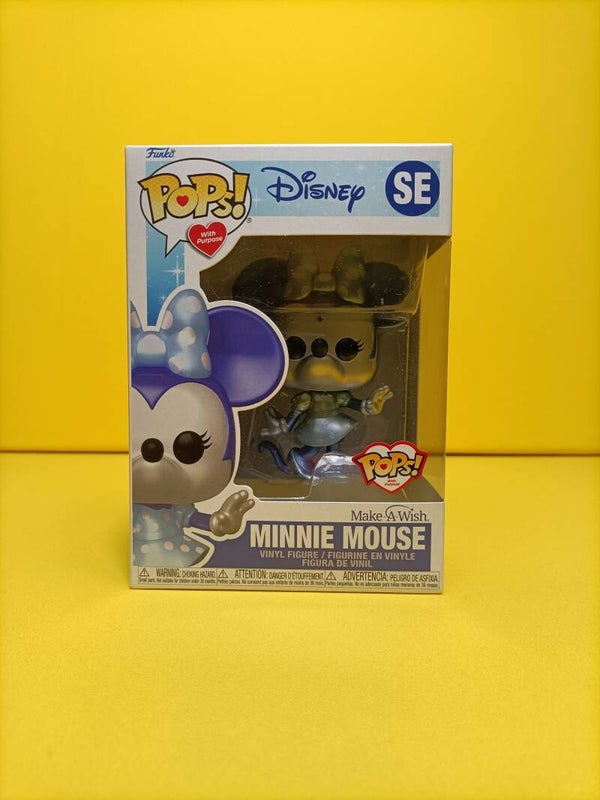 Funko Pop SE Minnie Mouse (Metallic) - Disney Make-A-Wish