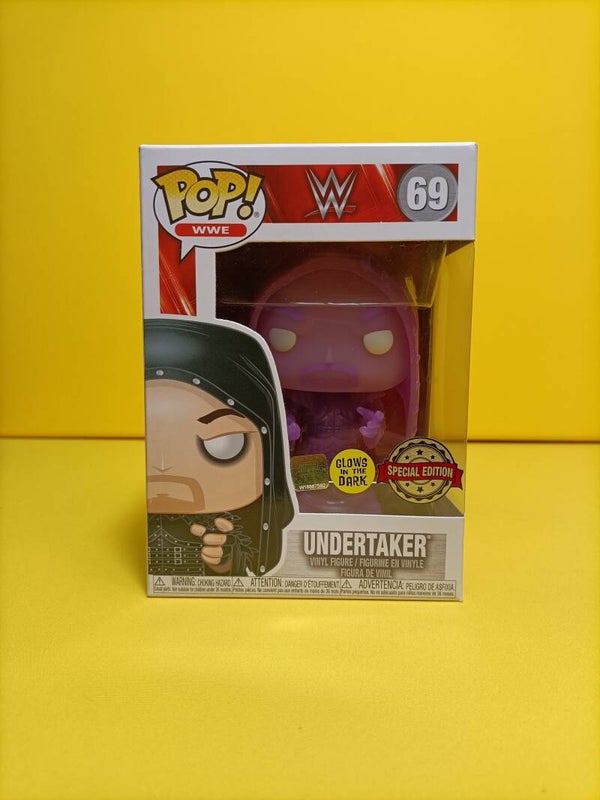 Overige Funko Pop 69 Undertaker (Glows in the Dark) (Special Edition) - WWE
