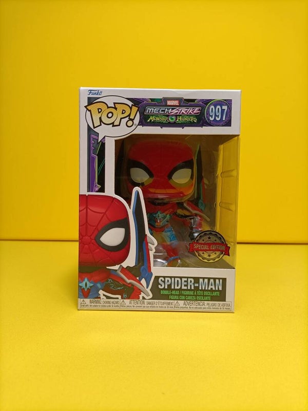 Funko Pop 997 Spider-Man (Special Edition) - Marvel MechStrike Monster Hunters