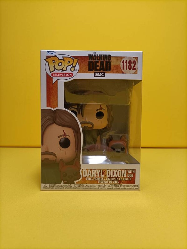 Television Funko Pop 1182 Daryl Dixon with Dog - The Walking Dead
