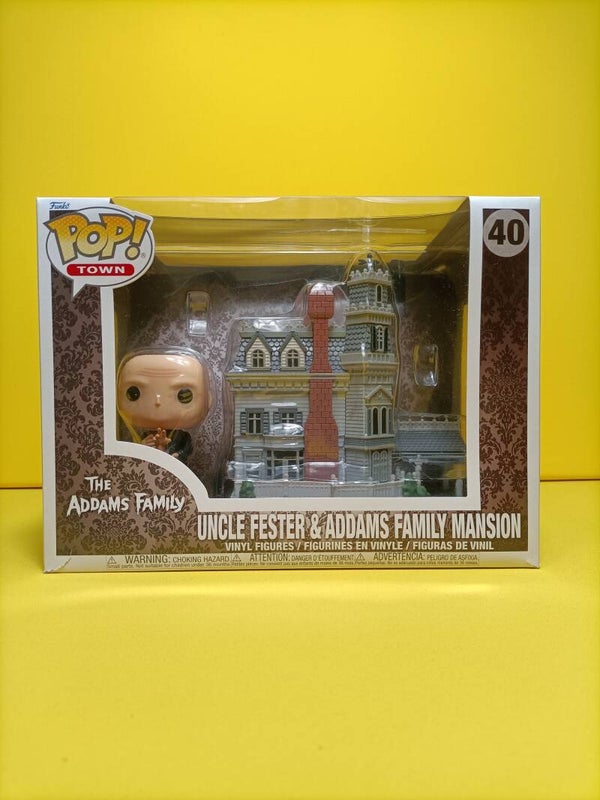 Television Funko Pop Town 40 Uncle Fester & Addams Family Mansion - Wednesday / The Addams Family