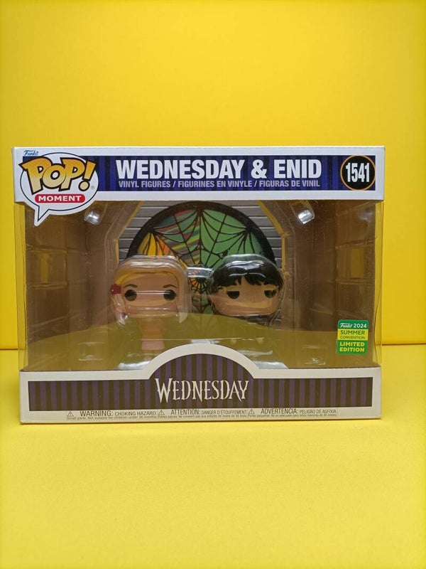 Television Funko Pop Moment 1541 Wednesday & Enid (2024 Summer Convention) - Wednesday / The Addams Family