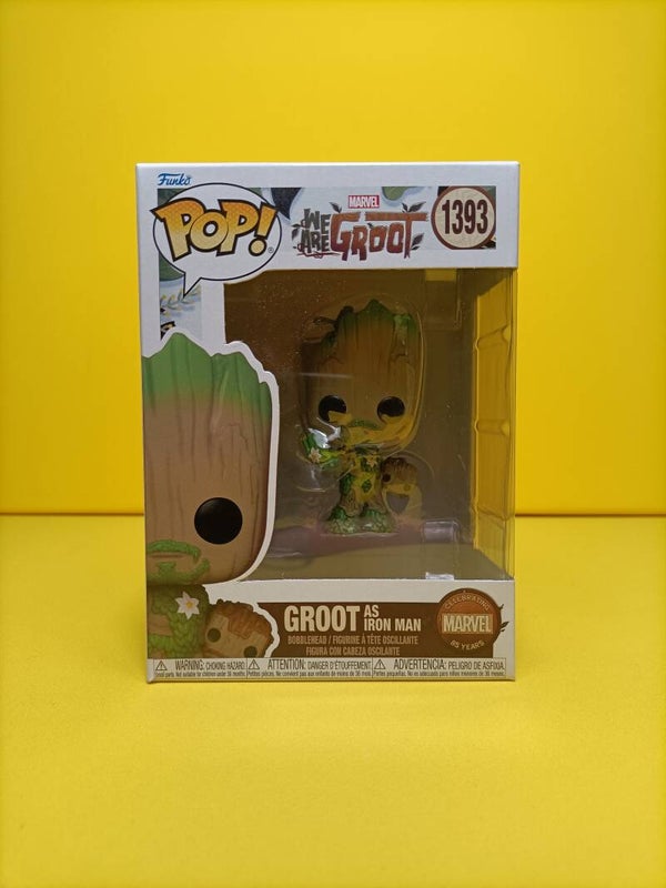 Funko Pop 1393 Groot as Iron Man - Marvel We Are Groot