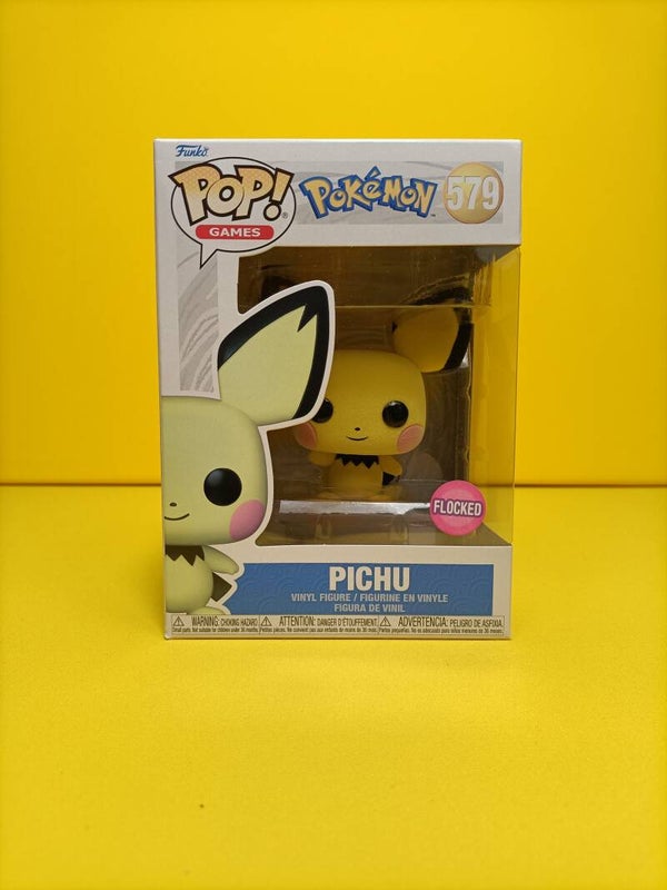 Games Funko Pop 579 Pichu (Flocked) - Pokemon