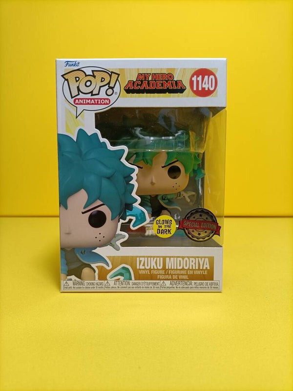 Anime Funko Pop 1140 Izuku Midoriya (Glows in the Dark) (Special Edition) - My Hero Academia