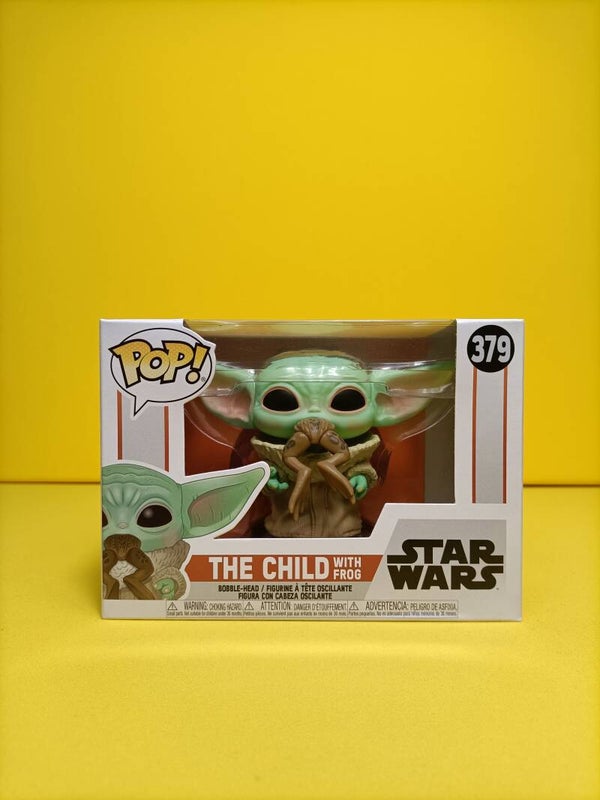 Movies Funko Pop 379 The Child with Frog - Star Wars The Mandalorian