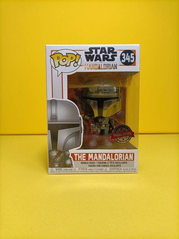 Movies Funko Pop 345 The Mandalorian (Special Edition) - Star Wars The Mandalorian