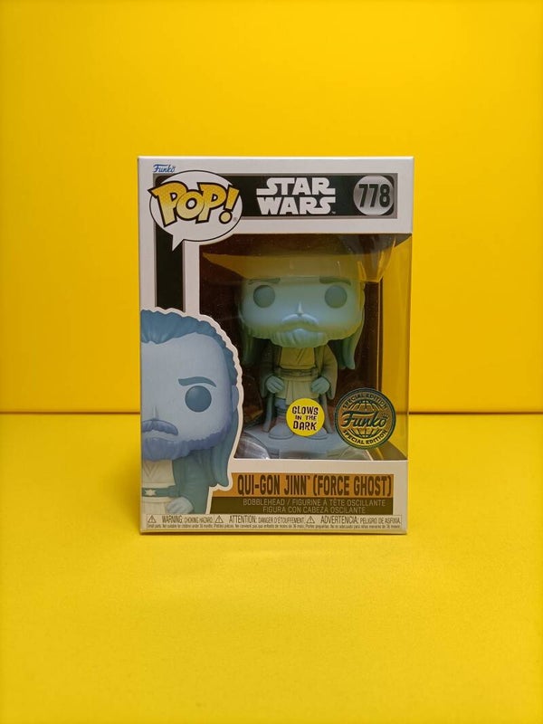 Movies Funko Pop 778 Qui-Gon Jinn (Force Ghost) (Special Edition) - Star Wars