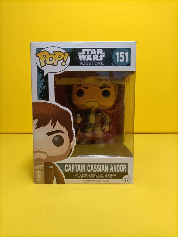 Movies Funko Pop 151 Captain Cassian Andor - Star Wars Rogue One
