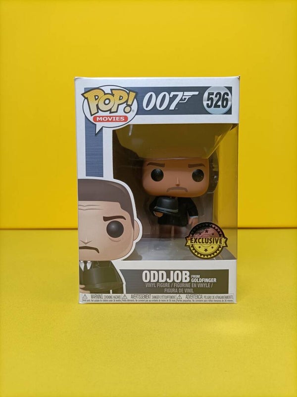 Movies Funko Pop 526 Oddjob from Goldfinger (Exclusive) - 007 / James Bond