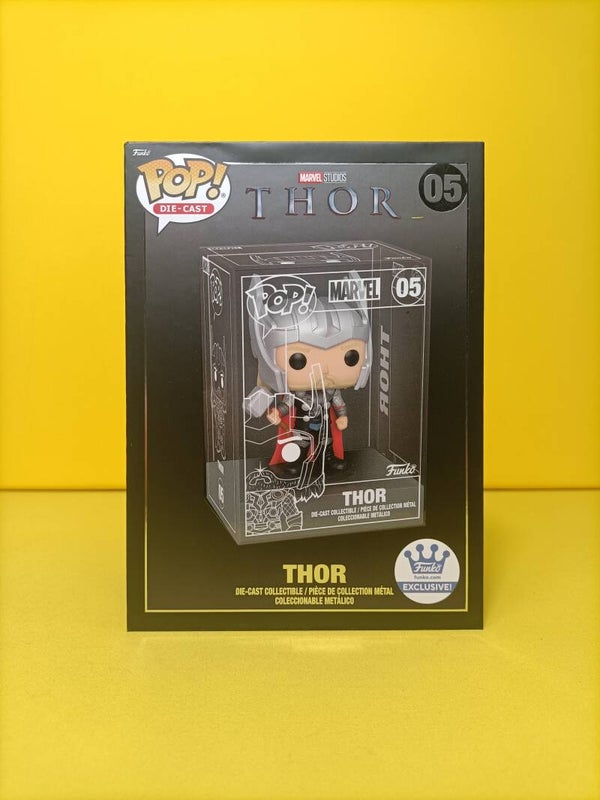 Funko Pop Die-Cast 05 Thor (Funko Exclusive) - Marvel Studio's