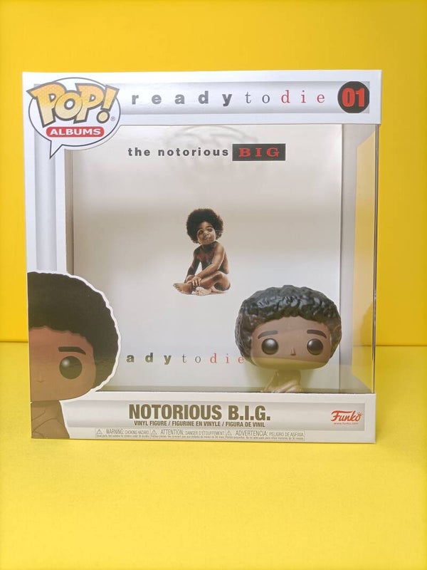 Rocks Funko Pop Album 01 Ready to Die - Notorious B.I.G.
